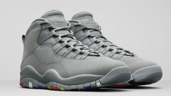 Nike Air Jordan 10 Sko Til Mænd Grå