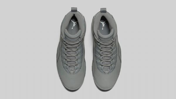 Nike Air Jordan 10 Sko Til Mænd Grå