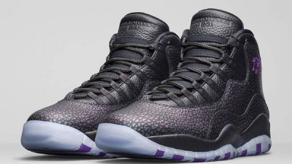 Nike Air Jordan 10 Sko Til Mænd Sort