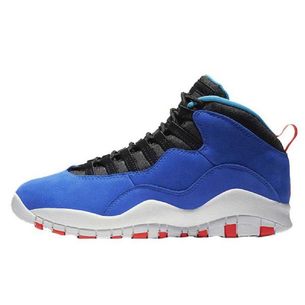 Nike Air Jordan 10 Tinker Sko Til Mænd Blå Sort