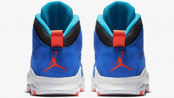 Nike Air Jordan 10 Tinker Sko Til Mænd Blå Sort