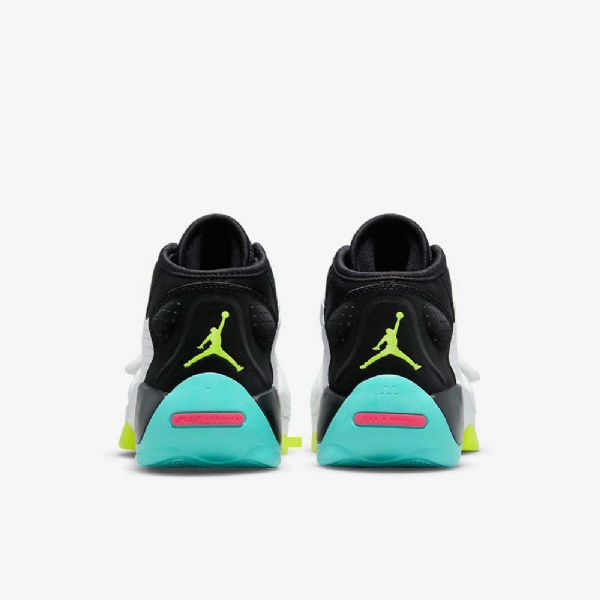 Nike Air Jordan Zion 2 Basketball Sko Til Børn Hvid Flerfarvet