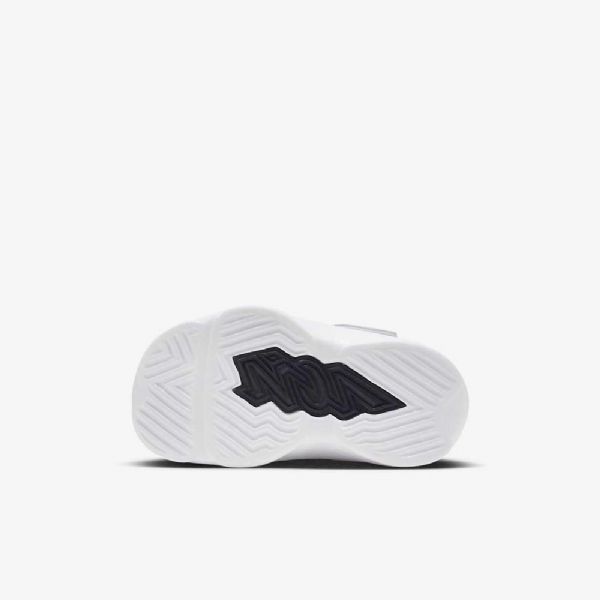 Nike Air Jordan Zion 2 Sko Til Børn Hvid Sort Turkis