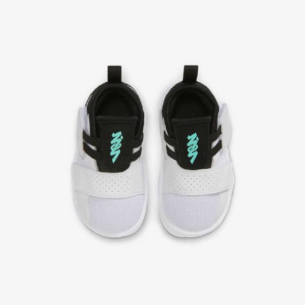 Nike Air Jordan Zion 2 Sko Til Børn Hvid Sort Turkis