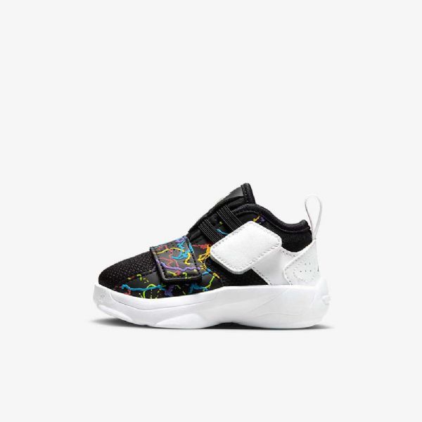 Nike Air Jordan Zion 2 Sko Til Børn Sort Grøn Hvid