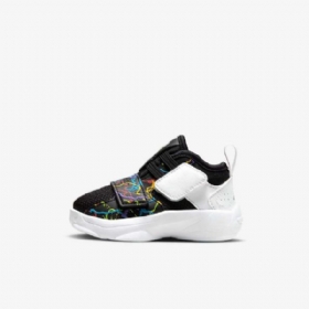 Nike Air Jordan Zion 2 Sko Til Børn Sort Grøn Hvid