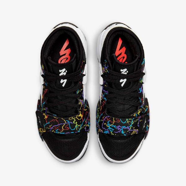 Nike Air Jordan Zion 2 Sko Til Børn Sort Grøn Hvid
