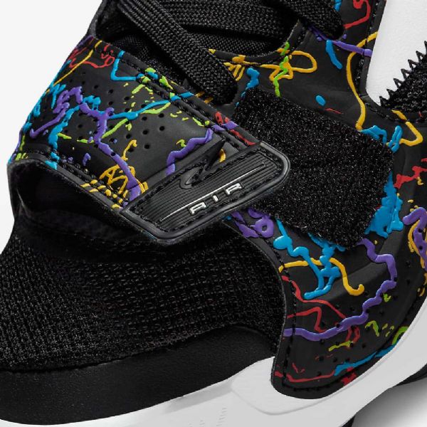 Nike Air Jordan Zion 2 Sko Til Børn Sort Grøn Hvid