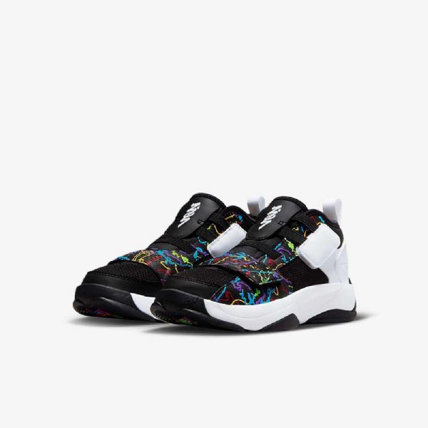 Nike Air Jordan Zion 2 Sko Til Børn Sort Grøn Hvid