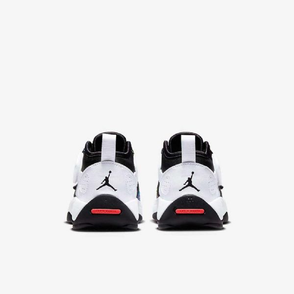 Nike Air Jordan Zion 2 Sko Til Børn Sort Grøn Hvid