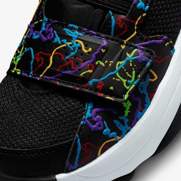 Nike Air Jordan Zion 2 Sko Til Børn Sort Grøn Hvid