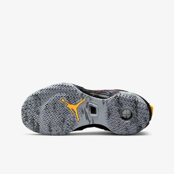Nike Air Jordan Xxxvi Basketball Sko Til Børn Sort Lilla