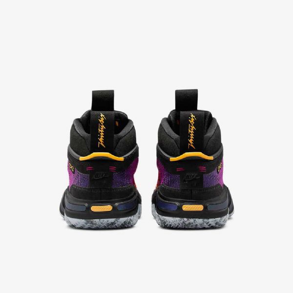 Nike Air Jordan Xxxvi Basketball Sko Til Børn Sort Lilla