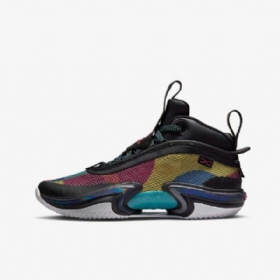 Nike Air Jordan Xxxvi Basketball Sko Til Børn Sort Lyserød