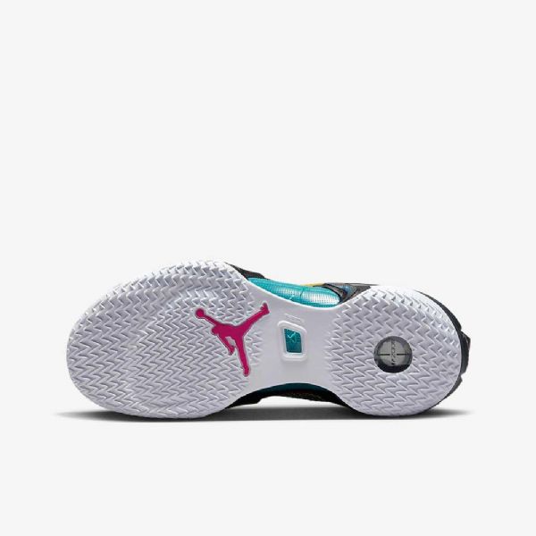 Nike Air Jordan Xxxvi Basketball Sko Til Børn Sort Lyserød