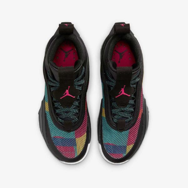 Nike Air Jordan Xxxvi Basketball Sko Til Børn Sort Lyserød