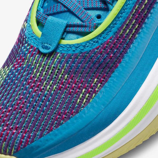 Nike Air Jordan Xxxvi Low Toppe Luka Pf Basketball Sko Til Mænd Blå Lilla Lyserød Grøn