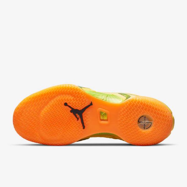 Nike Air Jordan Xxxvi Taco Jay Basketballsko Til Mænd Gul Grøn Sort