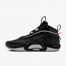 Nike Air Jordan Xxxvi Tatum Basketball Sko Til Mænd Sort Grå Rød Sølv