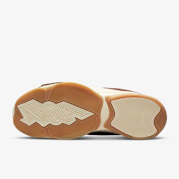 Nike Air Jordan Zion 2 Basketballsko Til Mænd Brun Grøn