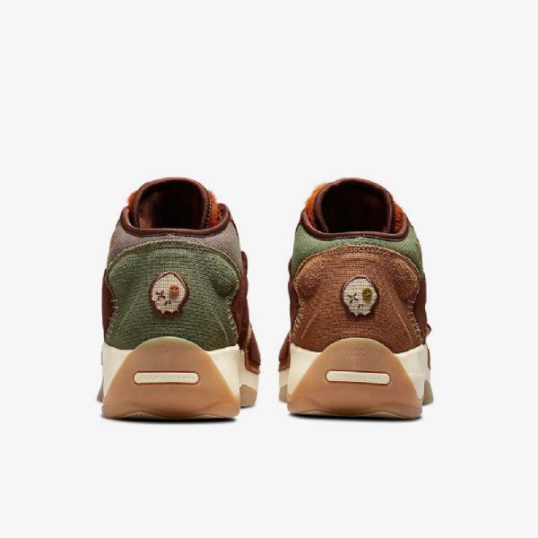 Nike Air Jordan Zion 2 Basketballsko Til Mænd Brun Grøn