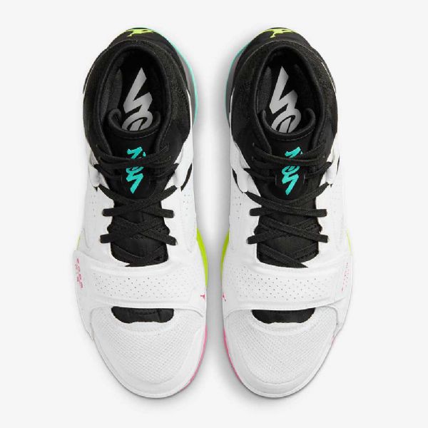 Nike Air Jordan Zion 2 Basketballsko Til Mænd Hvid Sort Turkis