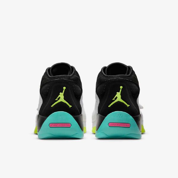 Nike Air Jordan Zion 2 Basketballsko Til Mænd Hvid Sort Turkis