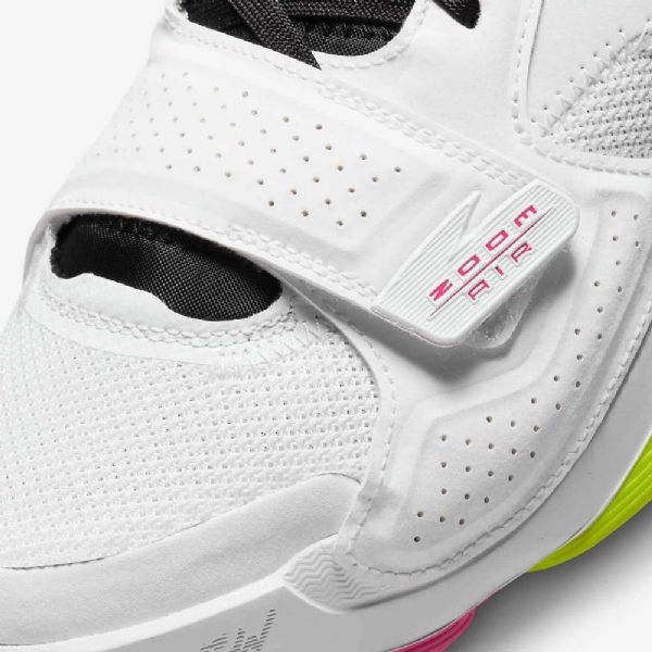 Nike Air Jordan Zion 2 Basketballsko Til Mænd Hvid Sort Turkis