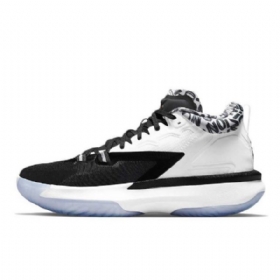 Nike Zion Williamson Jordan 1 Gen Sko Til Mænd Sort Hvid