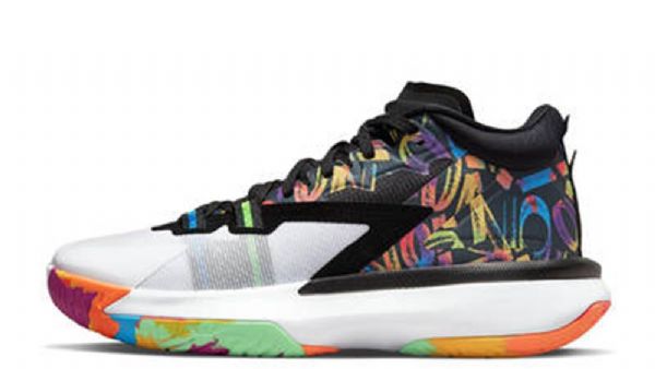 Nike Zion Williamson Jordan 1 Noah Sko Til Mænd Flerfarvet