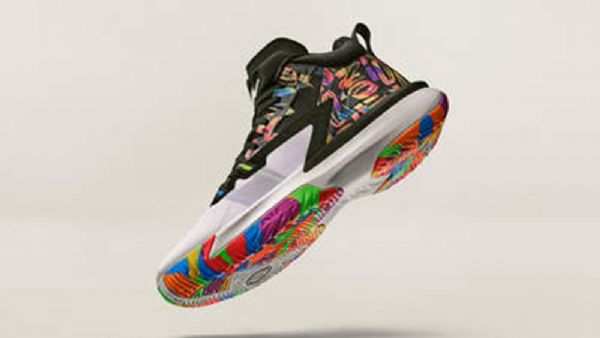 Nike Zion Williamson Jordan 1 Noah Sko Til Mænd Flerfarvet