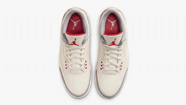 Nike Air Jordan 3 Canvas Muslin Sko Til Kvinder Khaki