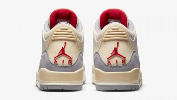 Nike Air Jordan 3 Canvas Muslin Sko Til Kvinder Khaki