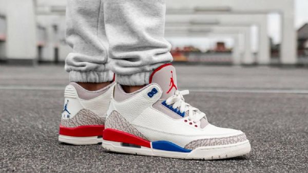 Nike Air Jordan 3 Charity Game Sko Til Mænd Khaki