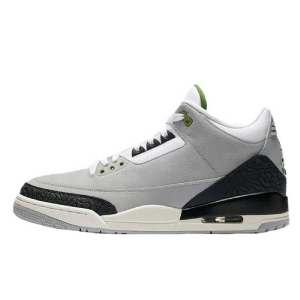 Nike Air Jordan 3 Chlorophyll Tinker Sko Til Mænd Grå