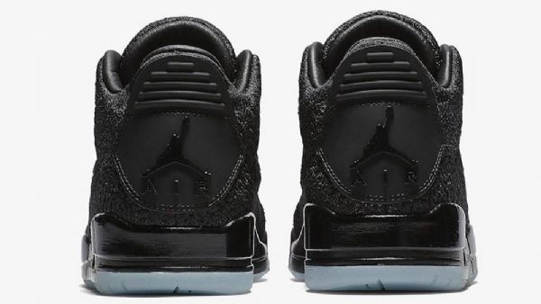 Nike Air Jordan 3 Flyknit Sko Til Mænd Sort