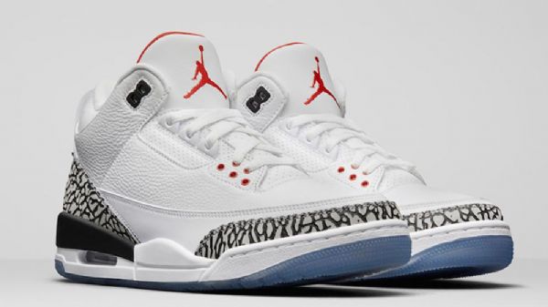 Nike Air Jordan 3 Free Throw Line Sko Til Mænd Grå