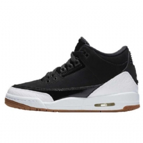 Nike Air Jordan 3 Gs Sko Til Mænd Sort Hvid