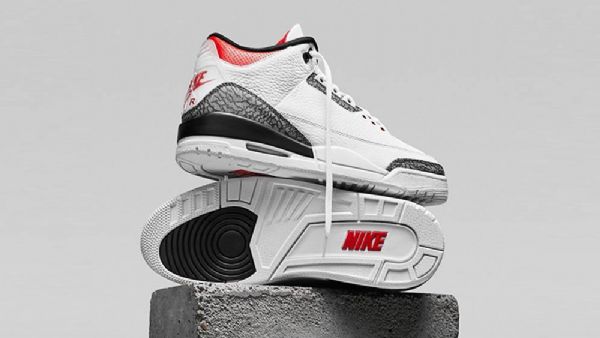 Nike Air Jordan 3 Japanske Sko Til Mænd Grå