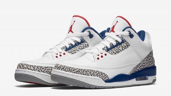 Nike Air Jordan 3 Og True Sko Til Mænd Blå