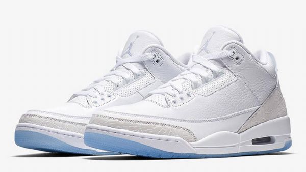 Nike Air Jordan 3 Pure Sko Til Mænd Hvid