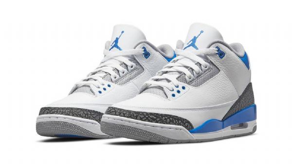 Nike Air Jordan 3 Racer Sko Til Mænd Blå