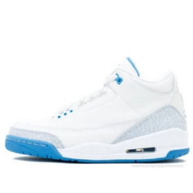 Nike Air Jordan 3 Retro Basketball Sko Til Damer Blå