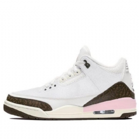 Nike Air Jordan 3 Retro Basketball Sko Til Damer Hvid
