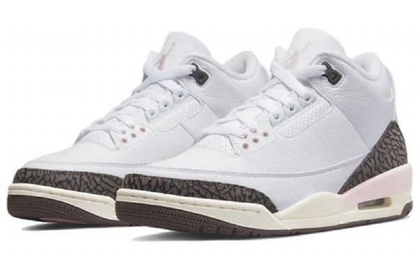 Nike Air Jordan 3 Retro Basketball Sko Til Damer Hvid