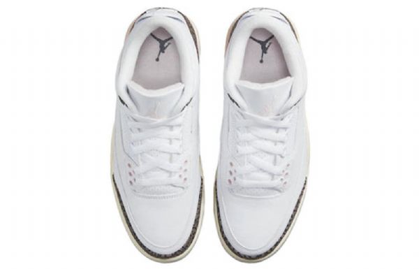 Nike Air Jordan 3 Retro Basketball Sko Til Damer Hvid