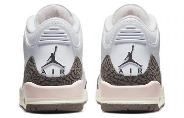 Nike Air Jordan 3 Retro Basketball Sko Til Damer Hvid