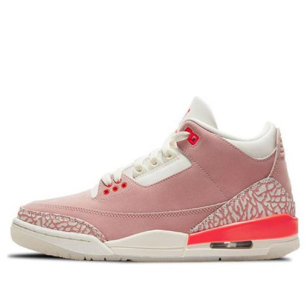 Nike Air Jordan 3 Retro Basketball Sko Til Damer Lyserød