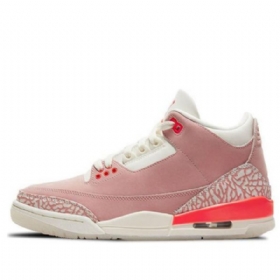 Nike Air Jordan 3 Retro Basketball Sko Til Damer Lyserød