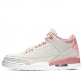 Nike Air Jordan 3 Retro Basketball Sko Til Damer Lyserød